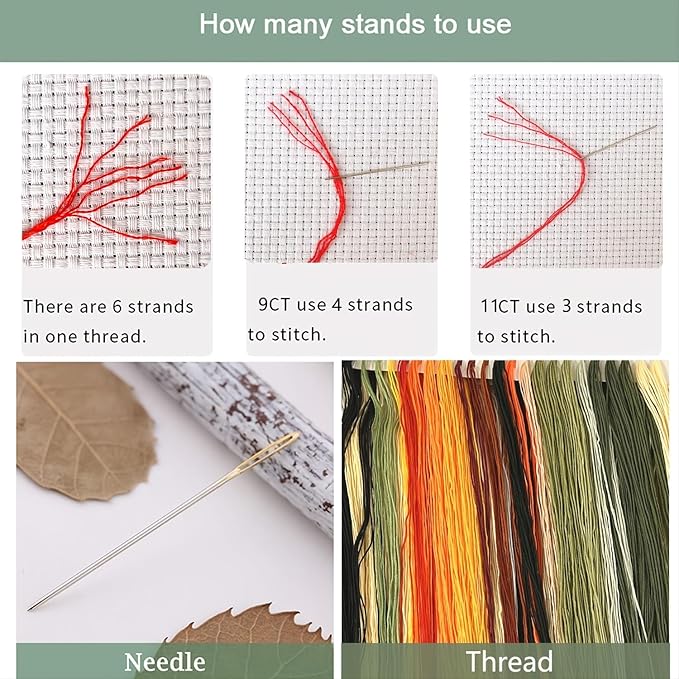 1 Pieces Cross StitchEmbroidery Floss,100% Eco-Cotton Cotton Premium Skeins, Ideal for Arts & Crafts (Red Series 67890)