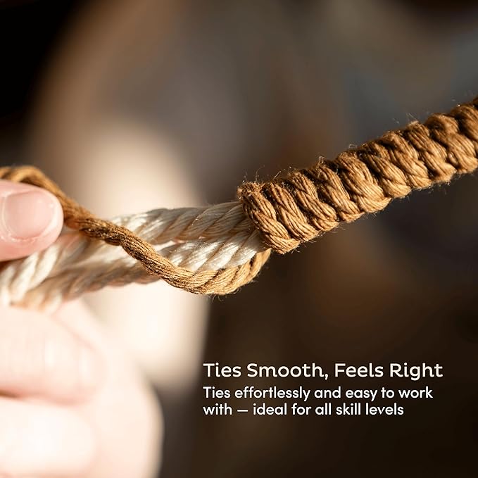 Nook Theory Macrame Cord - 3mm 220 Yards Cotton Rope, 4mm 5mm Yarn, String for Crafts, Perfect for Macrame Wall Hanging and Boho Decorations (Sand)