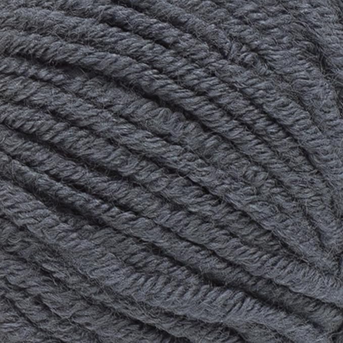 Lion Brand Yarn, Color Theory Worsted Weight Yarn for Knitting and Crochet, Thunder, 1 Pack, Acrylic Fiber with Modern Color Palette, Perfect for Sweaters, Hats and Cozy Blankets