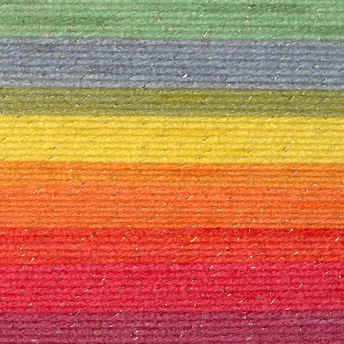 (3 Pack) Lion Brand Yarn Mandala Sparkle Yarn, Crux