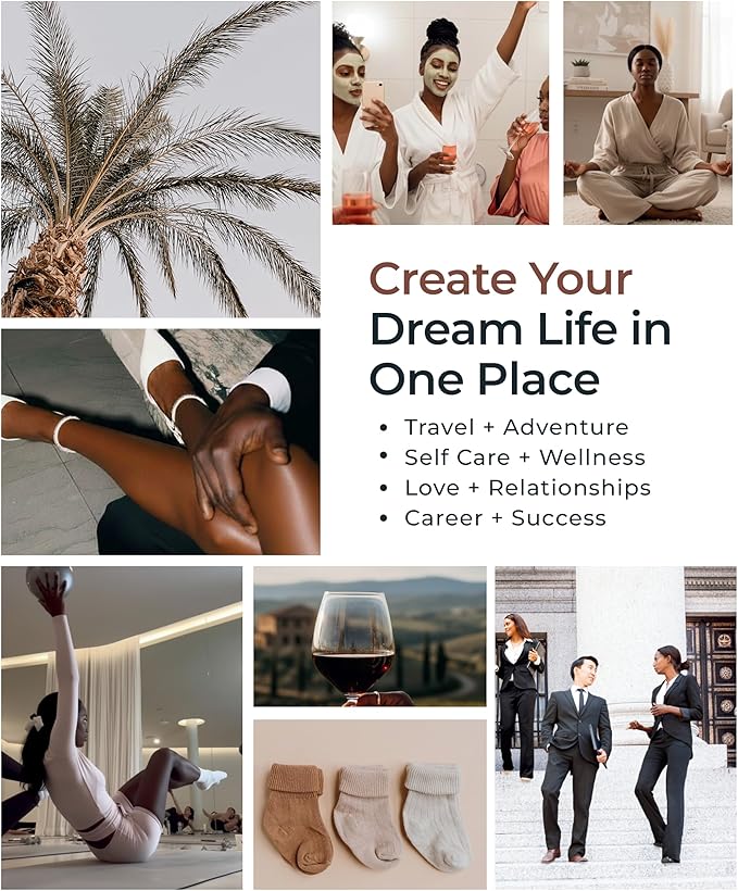 Vision Board Book (Designed for Black Women)