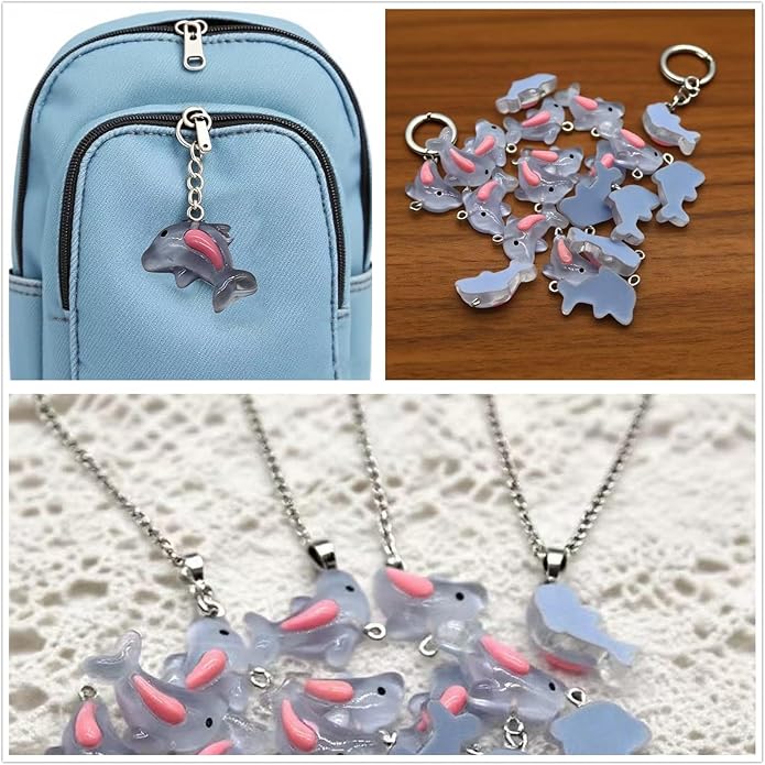 Resin Ice Cream Flower Dice Pendant Charms Colorful DIY Pendant Making Charm for Bracelet Necklace Earrings Keychain Craft