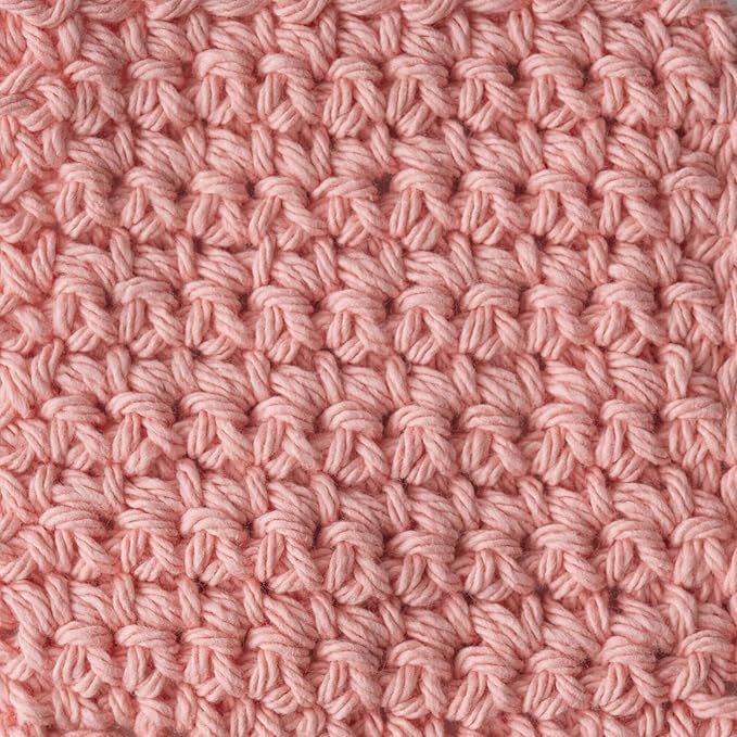 Lily Sugar'n Cream 100% Cotton Yarn 6-Pack Bundle with Bella's Crafts Stitch Markers (Sunset)