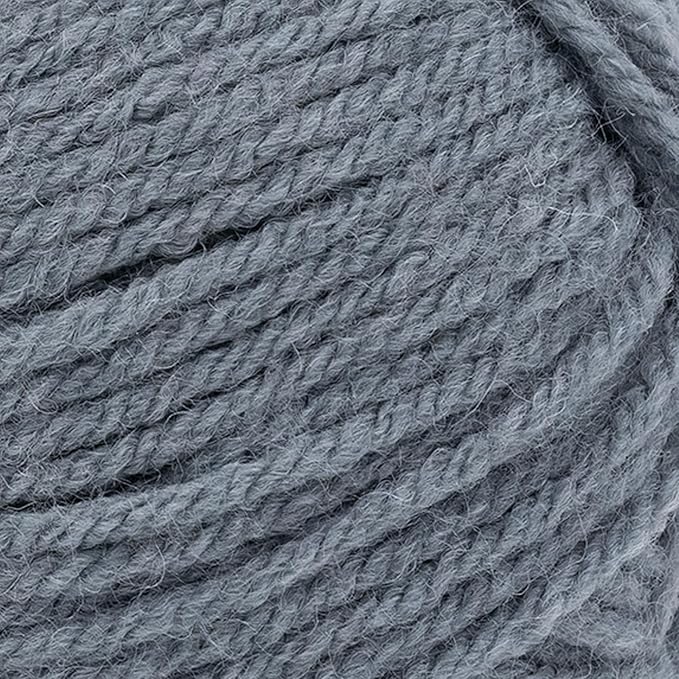 Lion Brand Yarn, Acrylic Wool Blend Wool-Ease DK Yarn for Knitting, Crocheting, and Crafts, Slate, 1 Pack