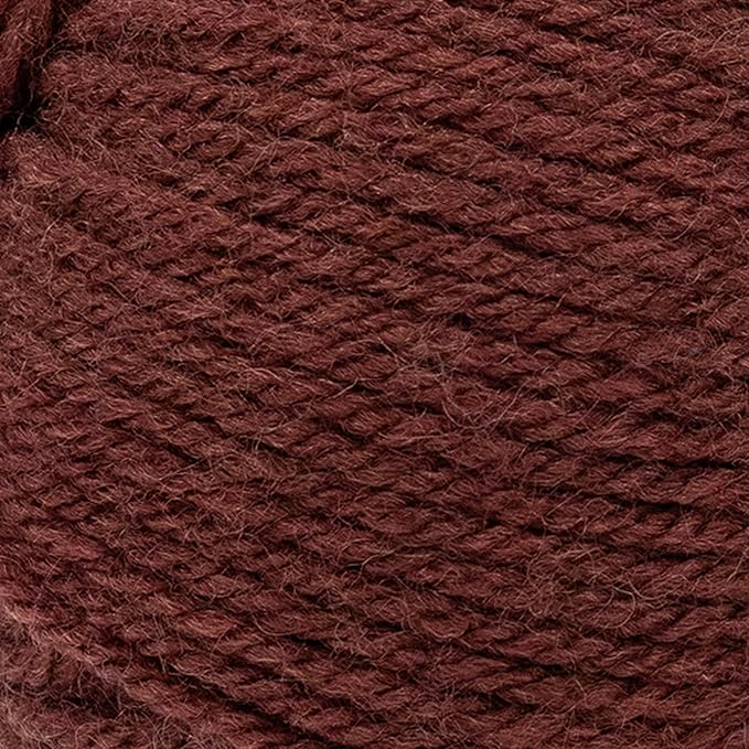 Lion Brand Yarn, Acrylic Wool Blend Wool-Ease DK Yarn for Knitting, Crocheting, and Crafts, Cinnamon Stick, 1 Pack