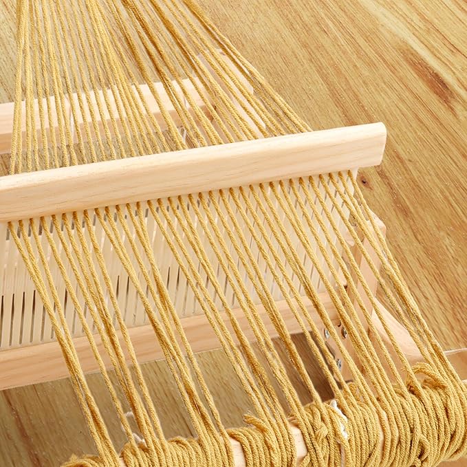 WILLOWDALE 3pcs Weaving Heddle Shed Stick for Weaving Loom Kit, 16 Inches Heddle with 60/80/100 Sticks, Weaving Tool Frame Loom Accessories Arts & Crafts Supplies