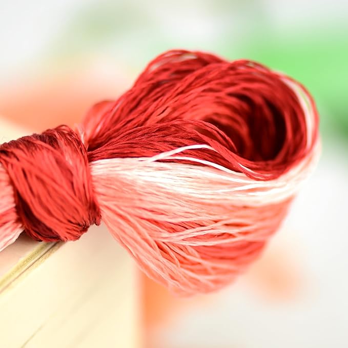 Mulberry Silk Floss Embroidery Thread Floss-Cross Stitch Threads China Silk Woven Jewelry Threads DIY Sewing Kits (33)