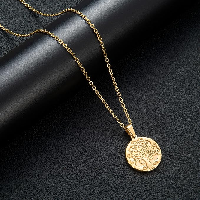 TOSCALINA 20 Pack Necklace Chains Gold Plated Stainless Steel Cable Chain Necklace Bulk for Jewelry Making, 24 Inches