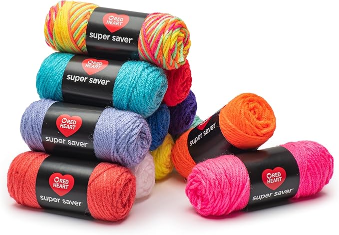 Red Heart Super Craft Kit-Brights