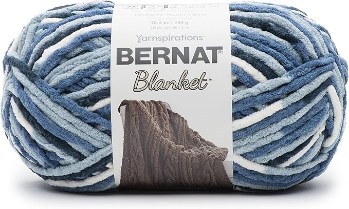 BERNAT BLANKET BB, FADED BLUES