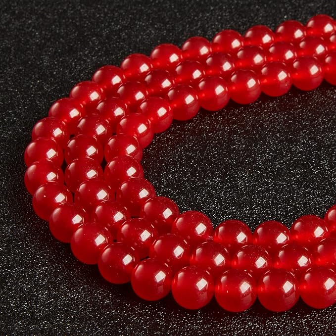 100pcs 6mm carnelian beads natural gemstone beads round loose beads for jewelry making