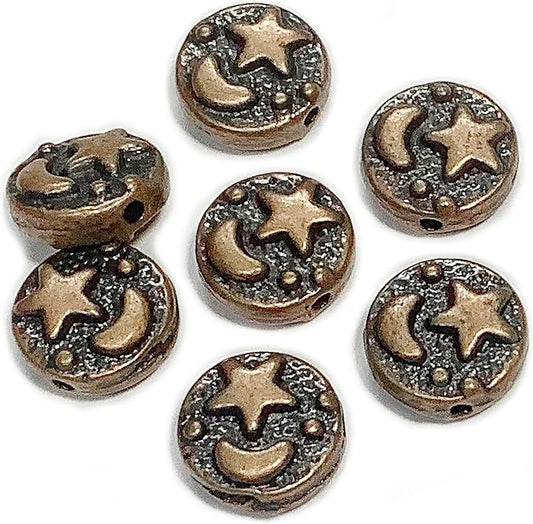 Copper Spacer 9mm Flat Beads for Jewelry Making Supplies for Adults Small Seed Bead for Necklace Earring Bracelet Making Kit Bulk Silver Jewelry Set 69pcs