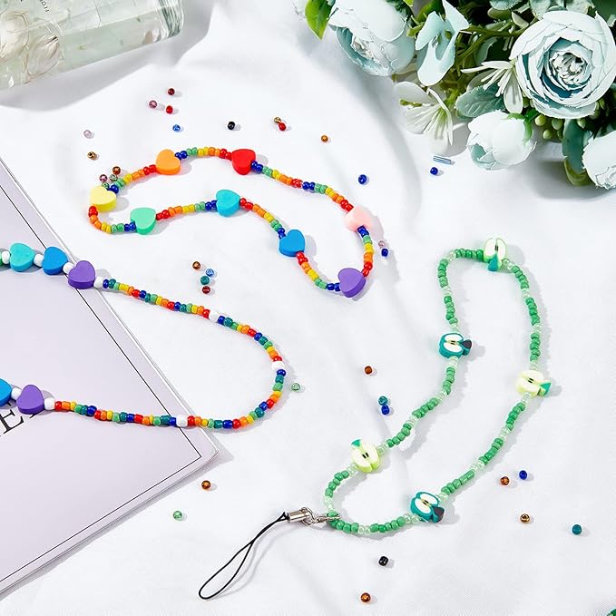 NBEADS 300g 15 Colors Glass Seed Beads 3mm, Opaque Glass Seed Round Pony Mini Spacer Loose Beads for DIY Craft Bracelet Necklace Jewelry Making