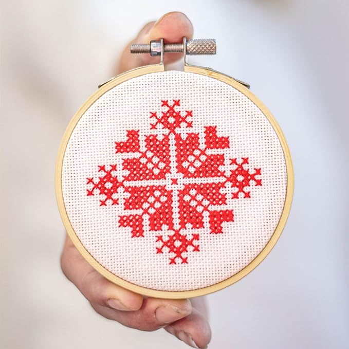 giemson embroidery hoop 3 inch 12 pieces small embroidery hoops bamboo circle cross stitch hoop for embroidery art craft sewing