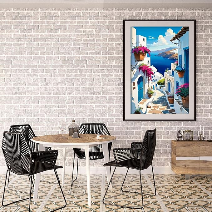 WUDWL Diamond Painting Kits for Adults - Landscaping DIY 5D Diamond Art Kits Full Drill Diamond Dots Paintings with Diamonds Gem Art and Crafts Home Decor 12x16inch ﻿