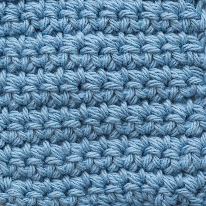 Lily Sugar'n Cream 100% Cotton Yarn 6-Pack Bundle with Bella's Crafts Stitch Markers (Mandala Mix)