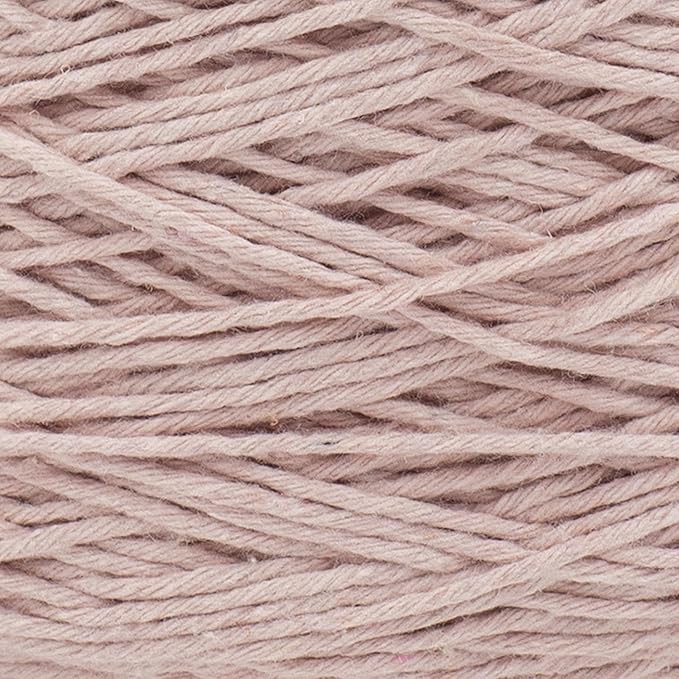 Lion Brand Yarn Re-Up Bonus Bundle Cotton Blend Yarn for Knitting and Crochet, Rosewater, 2 Pack