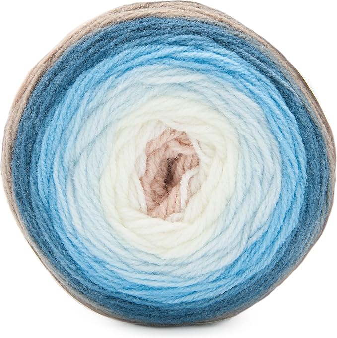 (3 Pack) Lion Brand Yarn Mandala Baby Yarn, Wishing Well