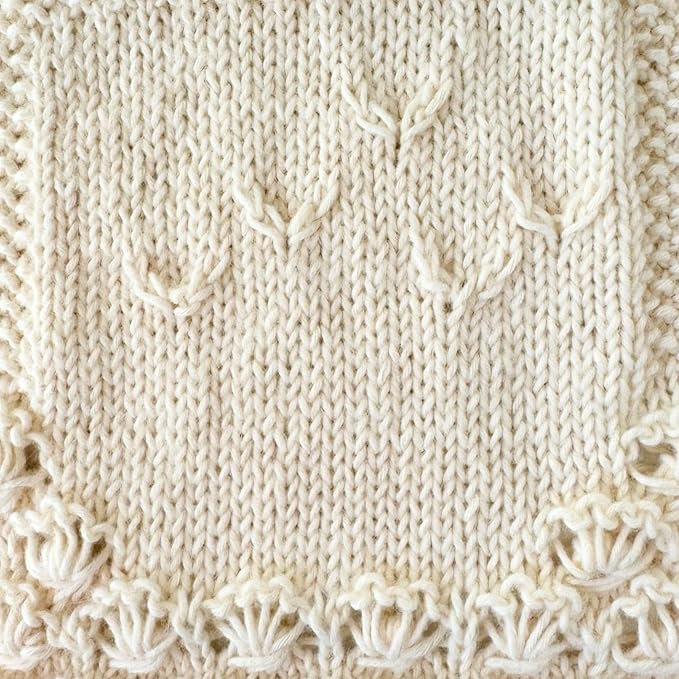 Cotton to The Core Cotton Yarn for Crocheting, 6-Pack (852 Yds / 300G), Free Patterns, Beginners Friendly - Soft Baby Yarn for Knitting - 3 DK Light Worsted Weight - Pearl White