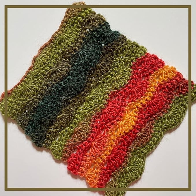 Wool Wonders Yarn for Crocheting, 4-Pack (640Yds / 400G), Free Patterns - Wool Yarn for Knitting - Aran/Heavy #4 Medium Worsted Weight - Autumn Leaves