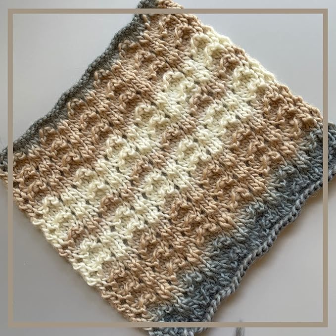 Wool Wonders Yarn for Crocheting, 4-Pack (640Yds / 400G), Free Patterns - Wool Yarn for Knitting - Aran/Heavy #4 Medium Worsted Weight - Neutral Beige