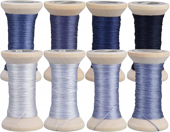 Natural 100% Mulberry Handmade Embroidery Silk Thread Silk Floss (69)