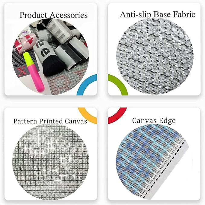 MIAOLLUN Latch Hook Kits for Adults Kids 3D Dinosaur Pattern Printed Canvas Crochet Needlework Craft Rug Cushion Mat Tapestry 20.5X15 Inch, Triceratops