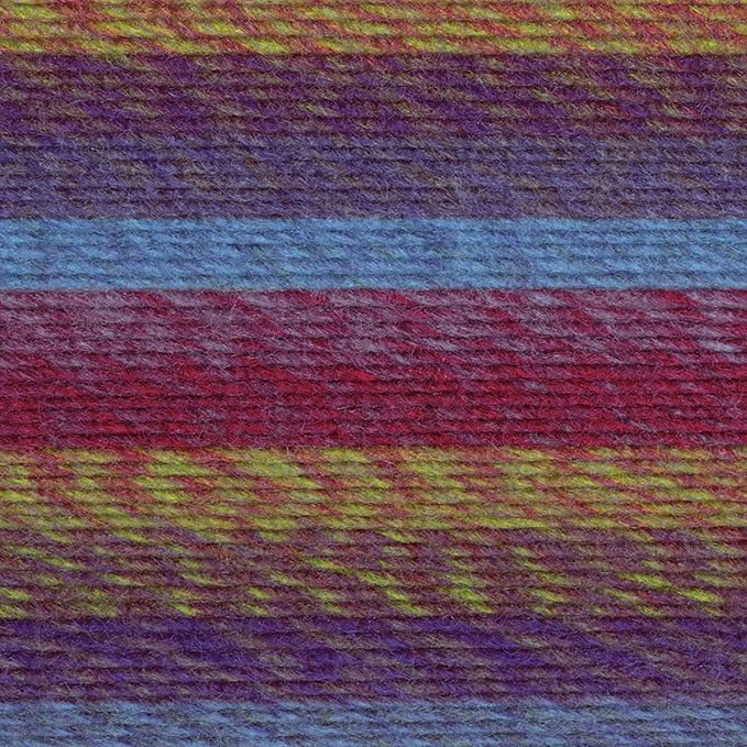 Lion Brand Yarn, Muticolor Ferris Wheel Yarn for Knitting, Crocheting, and Crafts, Vintage Carousel, 1 Pack