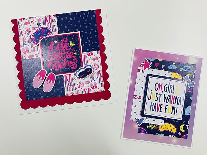 Reminisce Pajama Party Scrapbook Collection Kit
