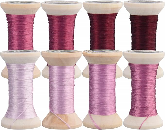 Natural 100% Mulberry Handmade Embroidery Silk Thread Silk Floss (80)