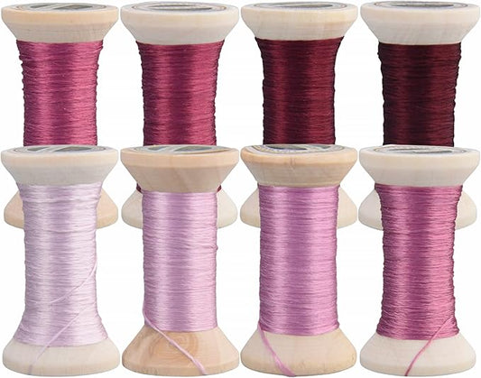 Natural 100% Mulberry Handmade Embroidery Silk Thread Silk Floss (80)