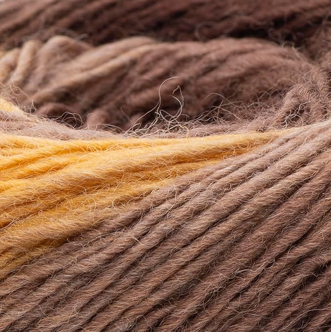 YarnArt Forza Festival Self-Striping Wool Blend Fingering Yarn, 100g (459 yd) – Gradient Color Yarn for Knitting, Crochet, Socks & Shawls (2901)