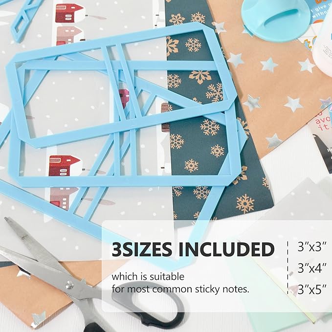 UPTTHOW 9Pcs Bookbinding Easy Scrapbooking Tool for Starter, Complete Great Stencils and Cutter Guide Kit Can Be Made into Notebook Calender Junk Journal Handbook