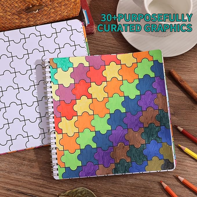Women's Coloring Book 30 Pages Symmetrical Pattern Coloring Books for Adults to Relax and Relieve Anxiety, Gift for Mother's Day, Birthdays, Christmas, Anniversaries