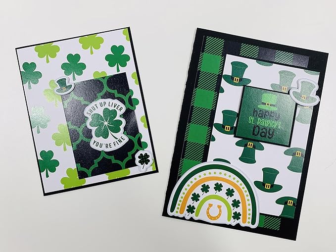Reminisce St. Patrick's Plaid Scrapbook Collection Kit