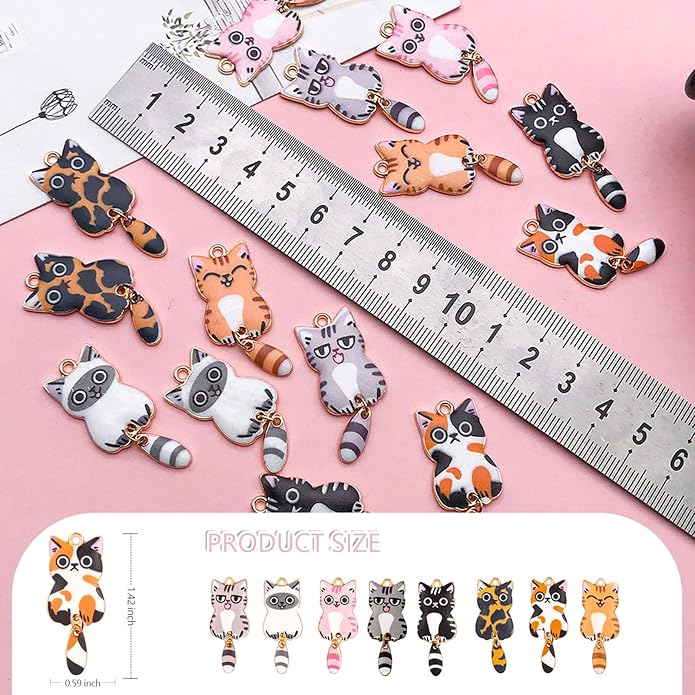 Charms Enamel Alloy Charms for Beach Travel Necklace Bracelet DIY carft Deocration Bracelet Necklace Crafting, Hawaiian Style Accessories for Nature-Inspired Designs