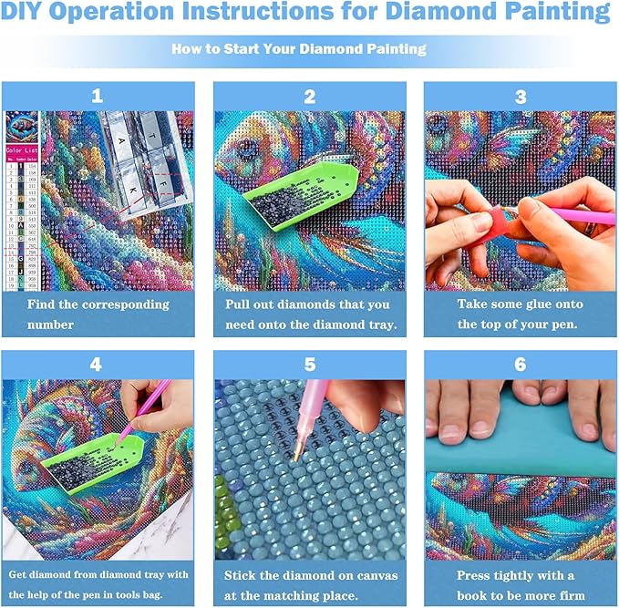Butterfly Diamond Art Kits for Adults, Butterfly Diamond Painting for Beginners, Crystal Apple Diamond Dot, Dimond Art Paintings, Gem Painting Kit, Crafts for Adults, Home Wall Decor Gifts (14x14inch)