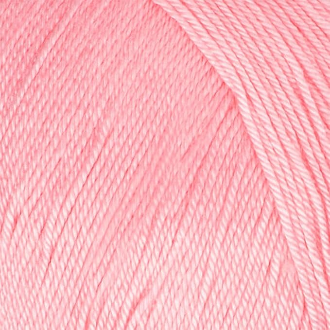 Estako Dream, 100% Microfiber Acrylic Yarn, Soft, Super Fino/Fingering Weight (1) for Crochet and Knitting 3.5 Oz (100g) / 382 Yrds (350m) (73098 - Pink)