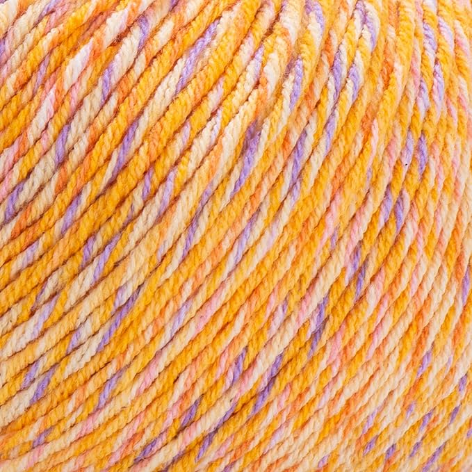 YarnArt Tropical Sport Yarn – 55% Cotton, 45% PAC – Multicolor Knitting & Crochet Yarn – 50g (174 yds) | Soft, Durable & Lightweight | Perfect for Amigurumi, Clothing & Accessories-617