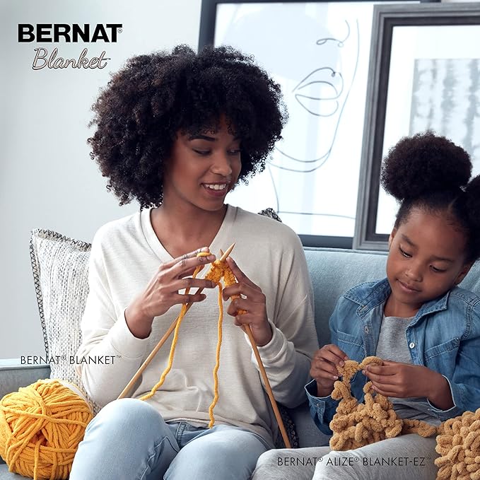 Bernat Blanket Bright Yarn, Waterslide Varg
