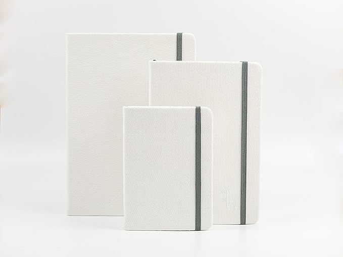 Etchr B5 Portrait Sketchbook - Cold Press Mixed Media 100% Cotton - Hardcover Drawing Book - Hardcover 6.9”x9.8 with 52 Pages