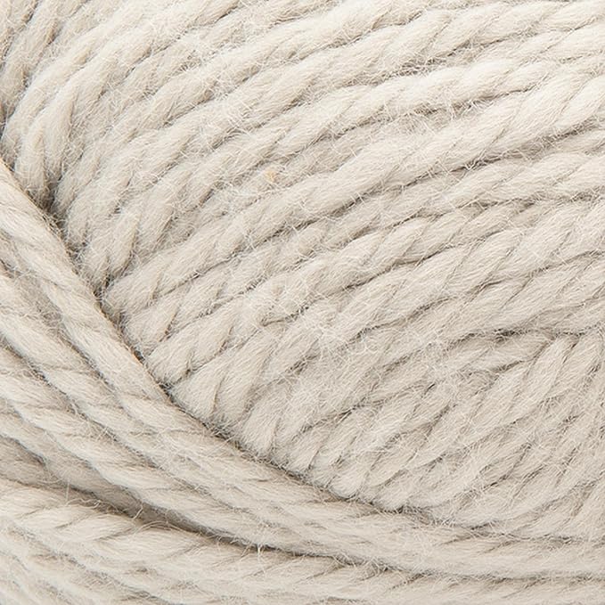 Lion Brand Yarn, Re-Spun Thick & Quick Super Bulky Yarn for Knitting, Crochet, and Crafts, Pumice Stone, 3 Pack, Soft Fiber for Chunky Blankets, Bulky Throws, and Cozy Sweaters