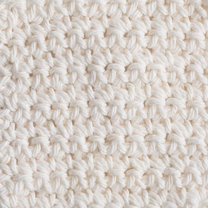 Lily Sugar'n Cream 100% Cotton Yarn 6-Pack Bundle with Bella's Crafts Stitch Markers (Desert Mix)