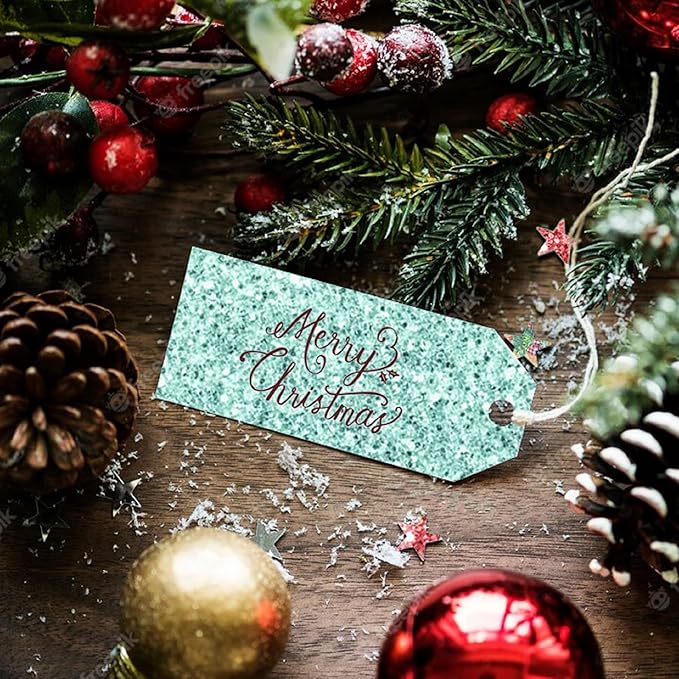 Christmas Pattern Scrapbook Paper, 6 Inch Card Production Supplies, 24 Sheets Single Sided Acid-Free Cardstock Greeting Card, Handmade Gift Journaling Craft Kits (A-style)