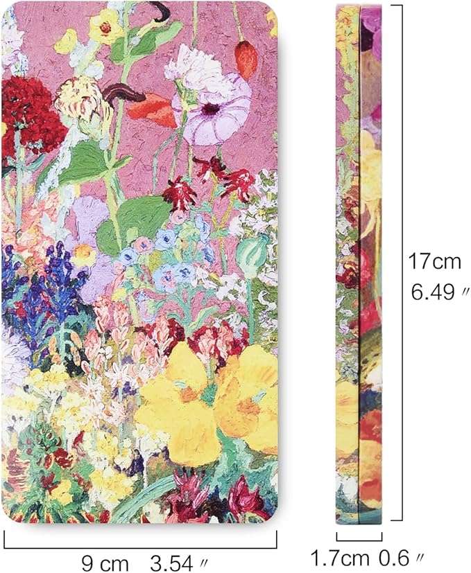40Pcs Empty Half Pans with Magnetic Stripe Watercolor Paint Travel Tin Palette Case, Artist Paints Half Pan Kits for DIY Watercolor Oils or Acrylics Painting Art Drawing Oil Painting Flowers