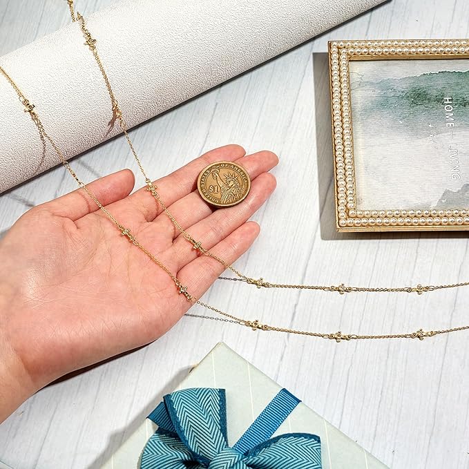 3.28 Feet 1M Clear Cubic Zirconia Cross Link Chains Unwelded Brass Cable Chains Gold Plated Link Chain Bulk for Jewelry Necklace Making