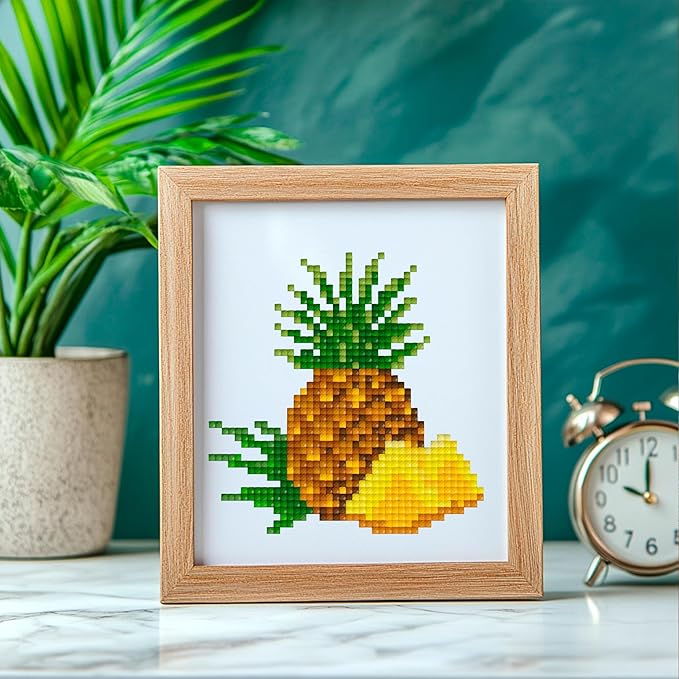 LuwoArte 14 Pack Diamond Painting Kits for Adults – Exotic Fruits-Themed Diamond Art Kits–Full Drill DIY Paint Gem Art for Adults – Brilliant 5D Diamond Painting Kit–Relaxing Craft for Home Wall Décor