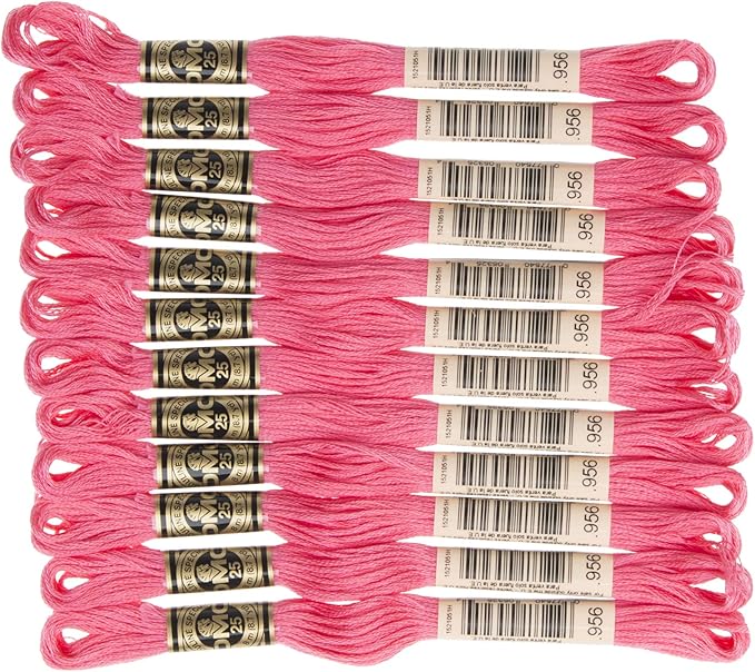 DMC 6-Strand Embroidery Cotton Floss, Geranium