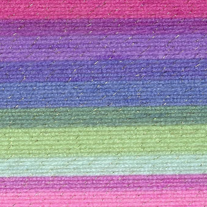 (3 Pack) Lion Brand Yarn Mandala Sparkle Yarn, Draco