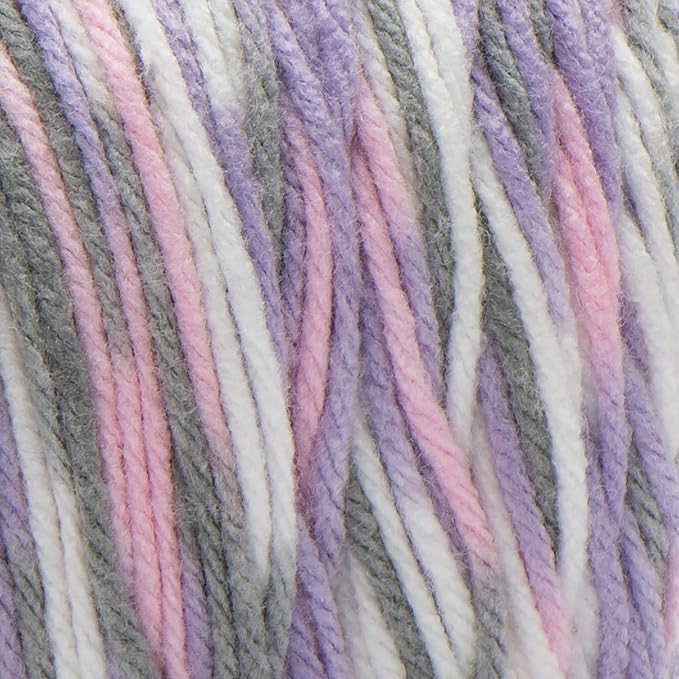 Caron Jumbo Prints Easter Basket Yarn - 2 Pack of 340g/12oz - Acrylic - 4 Medium (Worsted) - 595 Yards - Knitting/Crochet